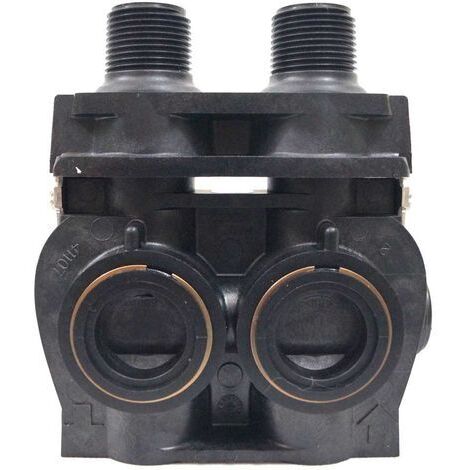 By-Pass Plastique Pour Vanne Fleck 5600/5800 SXT - Connexion 3/4" Avec Adaptateur Mâle 20/27