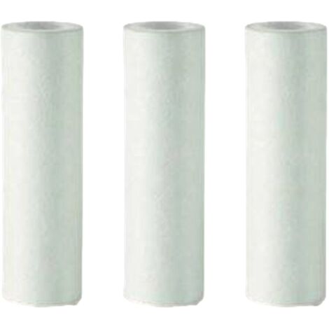 BWT – Lot de 3 manchons anti-impuretés 20 microns – Filtration sable et boues – Compatible filtres 10 pouces – Durée de vie 6 mois