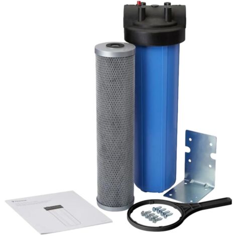 Pentair – Filtre sous évier Big Blue 20' – Filtration PFAS/PFOS à 0,5 micron – Débit 18,9 l/min – Capacité 56 781 litres (1/5)