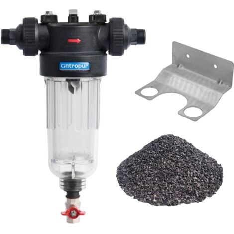 Kit Filtre à Charbon Actif Cintropur Te-ctn Nw280 + équerre Murale + 5 L Charbon Actif (1/4)
