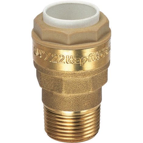Raccord Rapide 3/4'' Pour Tuyau Cuivre Et Per ø 22 Mm