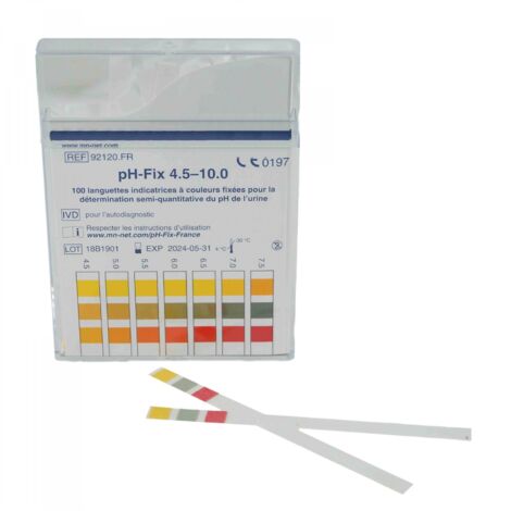 Boite De 100 Bandelettes De Test Ph (1/4)