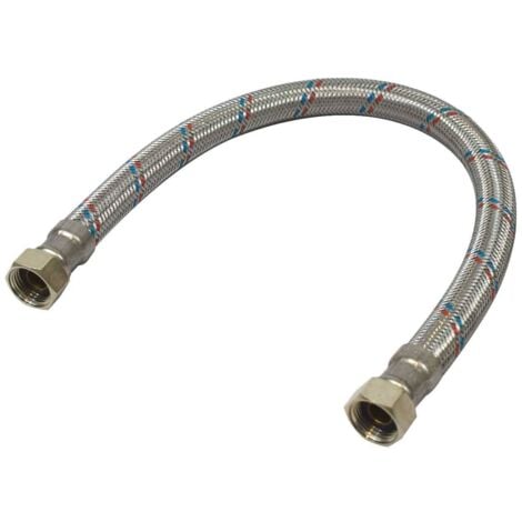Flexible Inox ø32mm Intérieur F-f 1 pouces 1/4 (33/42) Longueur 80cm