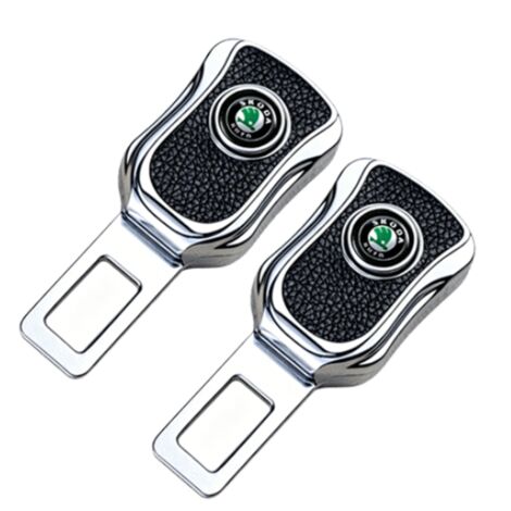 Rallonges de ceinture de sécurité, connecteurs de ceinture de sécurité à baïonnette – rallonges, Skoda (lot de 2)