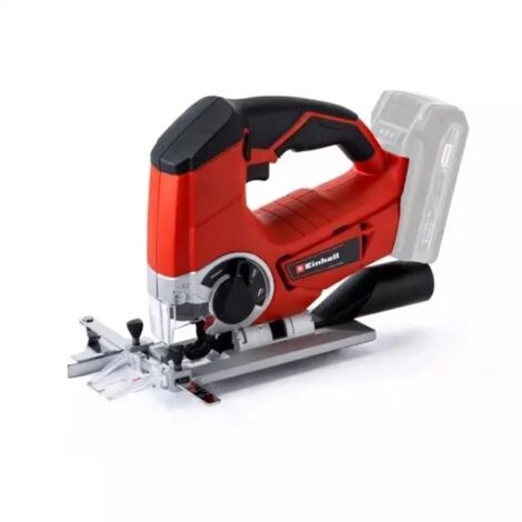 Einhell TE-JS 18 Li-Solo Seghetto alternativo Power X-Change (18V, max taglio legno 80 mm, max taglio plastica 12 mm, max taglio metallo 10 mm, senza batteria e caricabatteria)