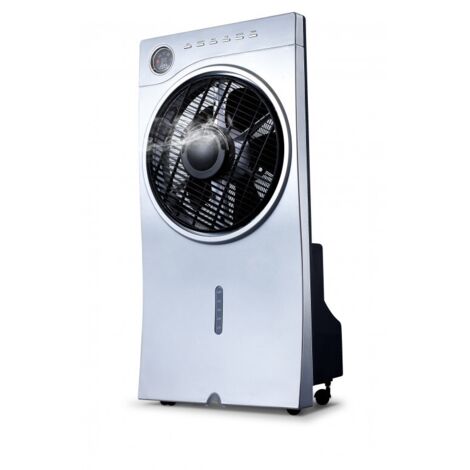 Zephir – Ventilatore con nebulizzatore 5 pale 28.5cm – Potenza 90W – Telecomando e timer 9H – Capacità tanica 2,5L – Ionizzatore e nebulizzazione indipendenti (1/3)