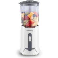 Innoliving Frullatore da Tavolo con Bicchiere Graduato INN-697, Potenza 300W, 4 Lame in Acciaio Inox, Capacità 500ml, Piedini Antiscivolo e Guarnizione Antigoccia