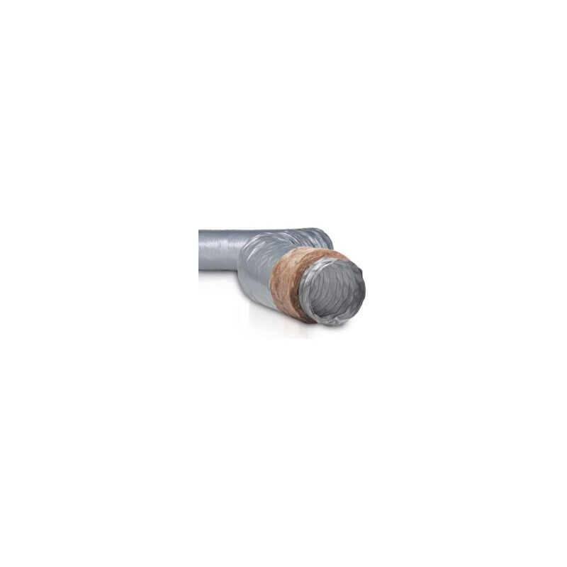 Gaine souple isolée alu/polyester - GSI GH ECOSOFT 125 L10M - 810802 S