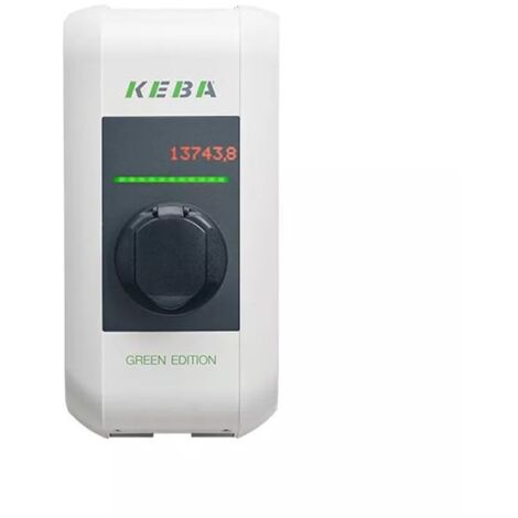 Borne de recharge 7,4kW monophasée – Prise Type 2S – Protection IK08 et IP54 – Recharge rapide pour véhicules électriques – Keba