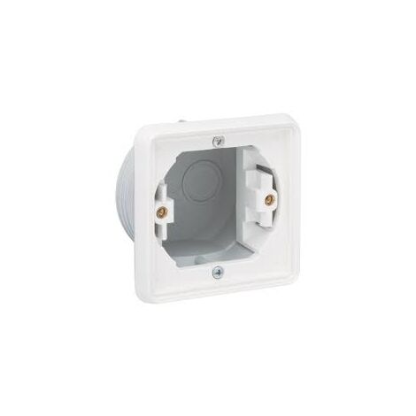 BOÎTE D ENCASTREMENT HYDRO NIKO ÉTANCHE À L EAU MULTIMATERIAUX BLANCHE 701-73000