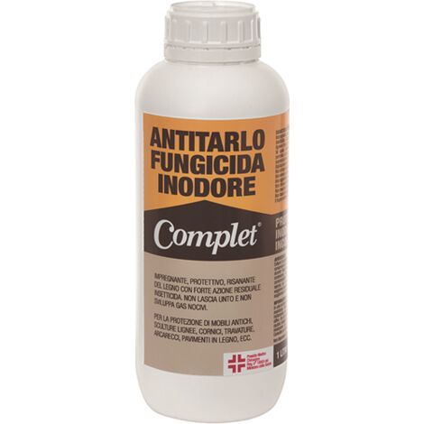 Complet antitarlo per legno fungicida inodore 500 ml