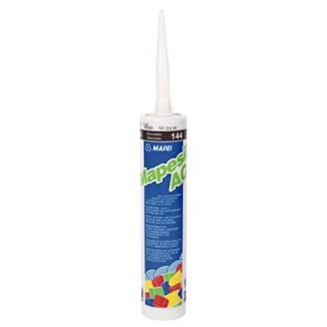 Mapesil ac n.144 colore cioccolata 310 ml cartuccia silicone