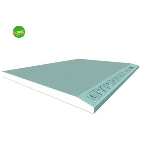 Lastra cartongesso gypsotech ba13 aqua h2 ambienti umidi 1200x2000 mm fassa