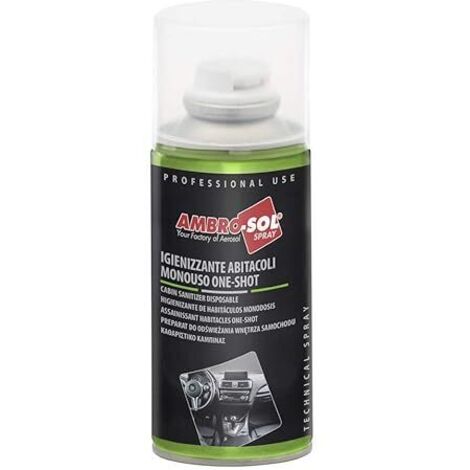 Igienizzante monouso abitacoli one-shot per auto 150 ml (1/2)