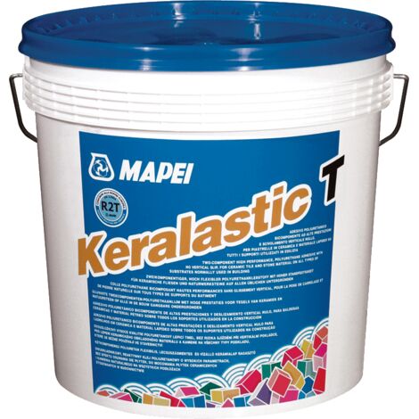 Adesivo bianco epossi-poliuretanico bicomponente keralastic ceramica t 5kg