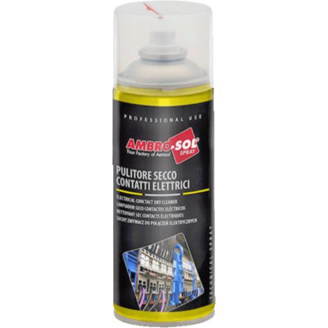 Bomboletta ambro-sol m200 pulitore secco spray per contatti elettrici 400ml