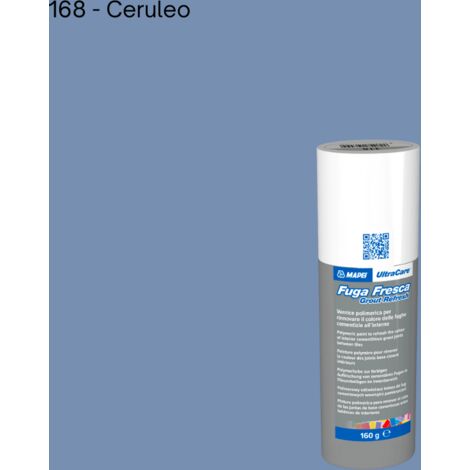 Rinnovo fughe sbiadite ripristinare pavimento ultracare fuga fresca 160 gr colore- ceruleo - 168 - confezione 1