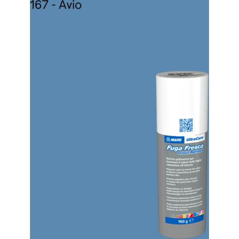 Rinnovo fughe sbiadite ripristinare pavimento ultracare fuga fresca 160 gr colore- avio - 167 - confezione 1 (1/5)