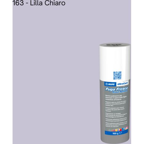 Rinnovo fughe sbiadite ripristinare pavimento ultracare fuga fresca 160 gr colore- lilla chiaro - 163 - confezione 1