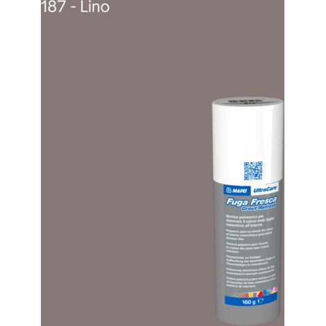 Rinnovo fughe sbiadite ripristinare pavimento ultracare fuga fresca 160 gr colore- lino - 187 - confezione 1