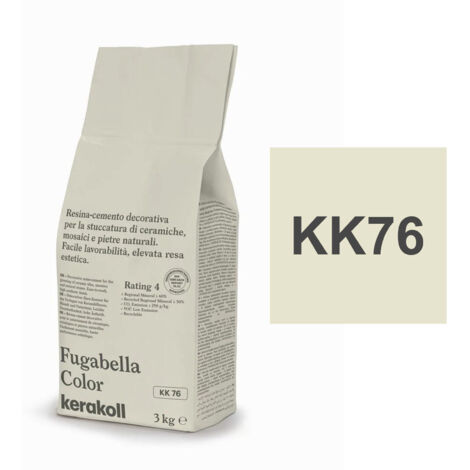 Kerakoll FUGABELLA COLOR KK76 resina stucco piastrelle mosaici marmi 3 KG
