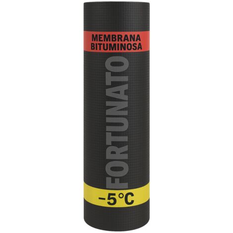 Membrana bituminosa impermeabilizzazione casasciutta (-5°c) cannello rotolo 1 x 10 m formato 4 kg/mq - confezione 1