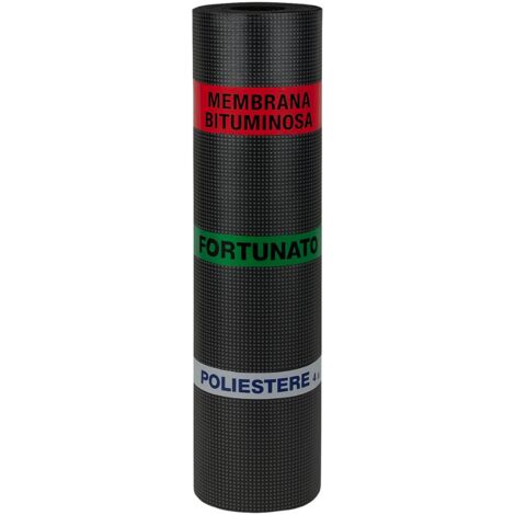 Membrana bituminosa poliestere 4 mm impermeabilizzante casasciutta 1 x 10 m
