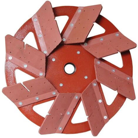 DISCO SPATOLATORE DIAMETRO 500MM IN GOMMA ANTIABRASIONE PER LA SIGILLATURA DI PAVIMENTI POSATI - RAIMONDI
