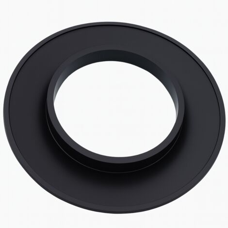 Rosone finitura arredo ø 80 mm silicone canale fumo stufa pellet copertura (1/5)