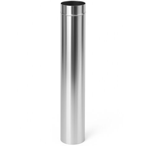 Tubo acciaio inox diametro 250 mm sp. 0,5 mm h. 1000 mm canna fumaria