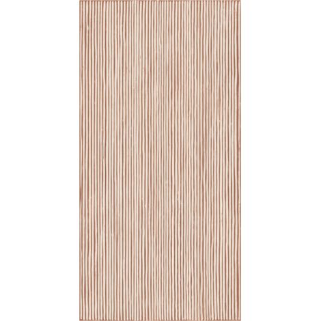 Piastrella gres porcellanato mattone cannettato 60x120 cm misura 1,44 m2 - confezione 1