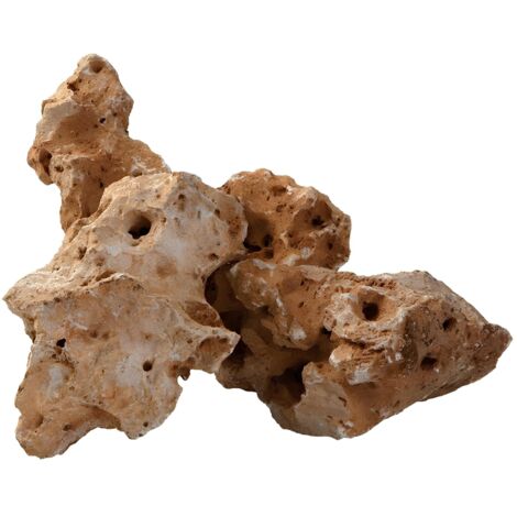 rocce ornamentali sfuse 100/200 mm decorazione vialetti aiuole aree esterne formato 20 kg - confezione 1