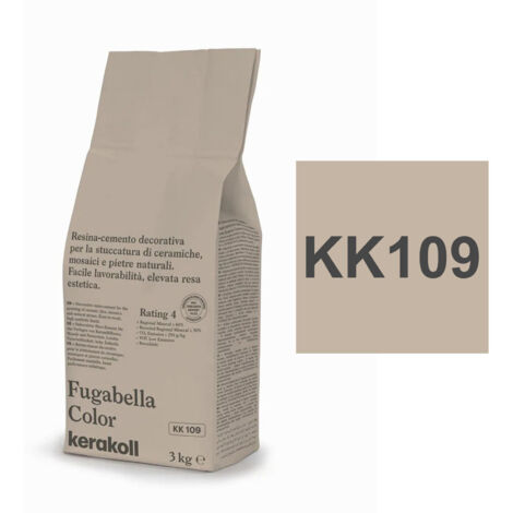 Kerakoll FUGABELLA COLOR KK109 resina stucco piastrelle mosaici marmi 3 KG