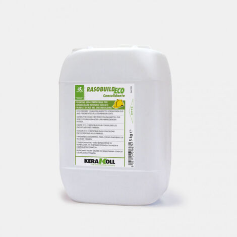 Kerakoll RASOBUILD ECO CONSOLIDANTE fissativo intonaci vecchi 5 KG