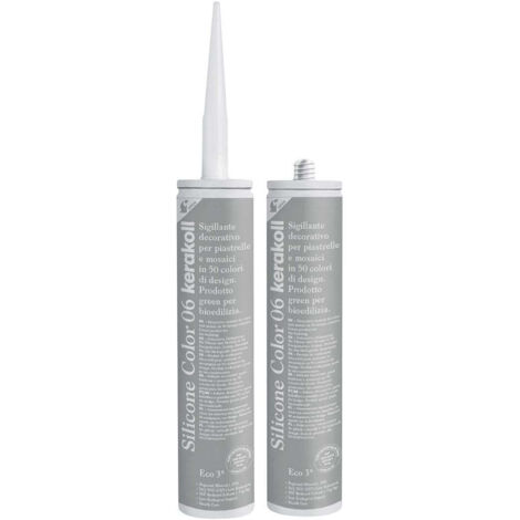 Silicone sigillante decorativo piastrelle mosaici giunture fughe colorato 310 ml colore- n 40 - confezione 1 (1/5)