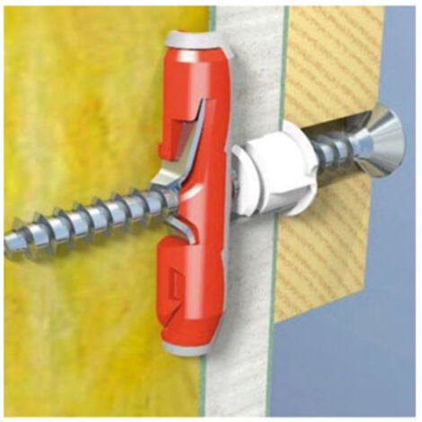 TACO PLADUR DUOTEC CON TORNILLO 10 UDS