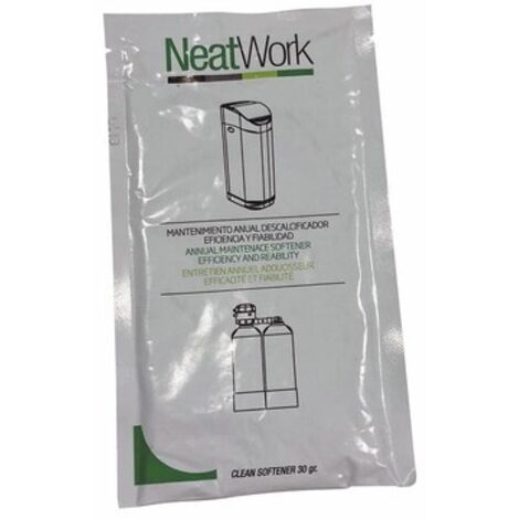 Sachet entretien adoucisseur annuel,  Résine 30g, Neatwork by SENTINEL : 908231