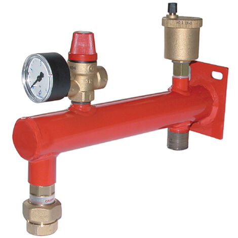 Thermador – Potence murale pour vase d'expansion 25L – Acier – Pression max 10 bars – Température max 90°C – Installation facile