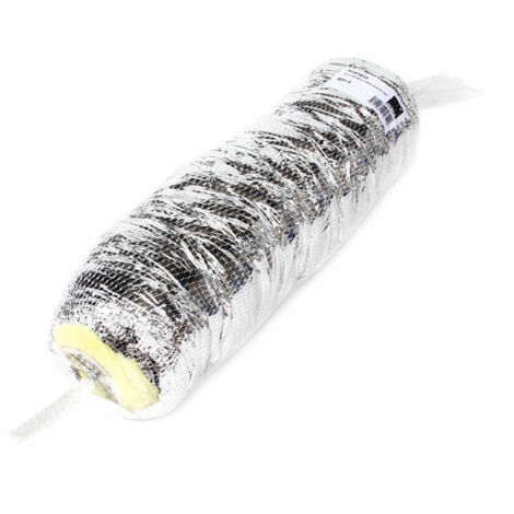 gaine alu polyesther - isolée - aldes algaine - diamètre 80 mm - 6 mètres - aldes 11091619