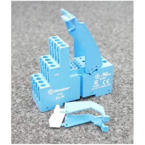 Support série 5534 10A 250V bleu étrier plastique bobine et contacts séparés FINDER (1/2)