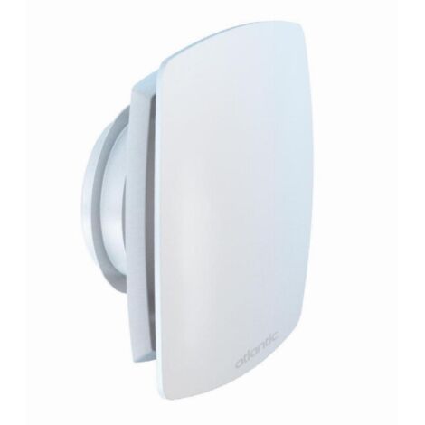 Atlantic – Bouche VMC 412219 – Diamètre 80 mm – Type simple et double flux – Installation murale ou plafond – Conception anti-encrassement