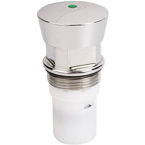 tête interchangeable - pour robinet p12 et p507 - repere vert - chromé - presto 01027