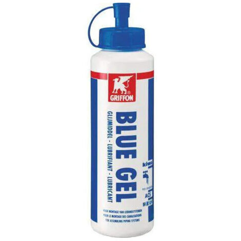 Griffon – Lubrifiant en gel thixotropique 250g – Pour emboîtements à joint PVC et PE – Résistant à l'humidité et aux températures de -20°C à +120°C
