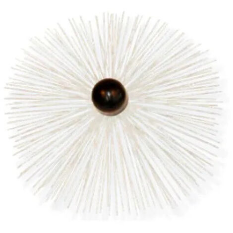 Progalva – Hérisson de ramonage en polyamide 100 mm – Pour ramonage cheminées et poêles à bois – Matériau durable et efficace