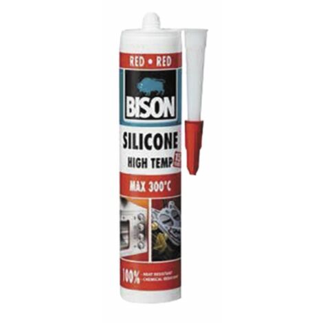 Griffon – Silicone haute température 280ml – Résistance jusqu'à 300°C – Adhère au verre, métal et carrelage – 6306982