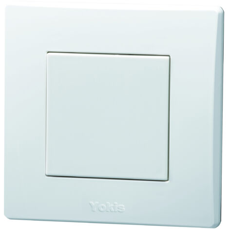 Yokis – Télécommande murale 1 canal – Contrôle éclairage et appareils – Portée 250m – Autonomie 7 ans – Indice IP54 – TLM1T45P