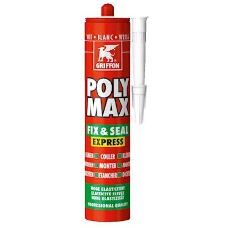 Griffon – Mastic colle multi-usage 425g pour béton, bois, métal – Très haute élasticité – Temps de durcissement rapide – 6150450 - 1Seal