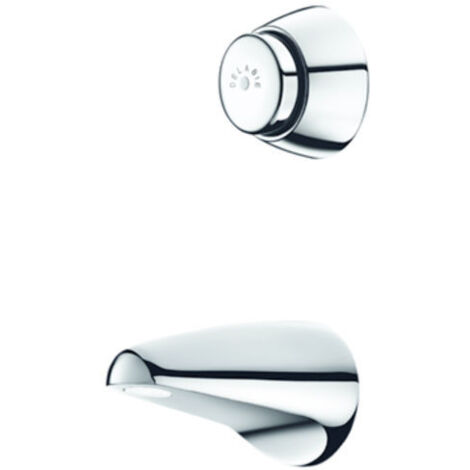 Robinet de lavabo temporise TEMPOSTOP TC pour cloison 200mm, DELABIE, Ref.741942
