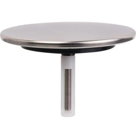 Nicoll – Clapet inox Ø 70 mm pour vidage baignoire – Hauteur réglable 47 à 65 mm – Butée en métal – 411916