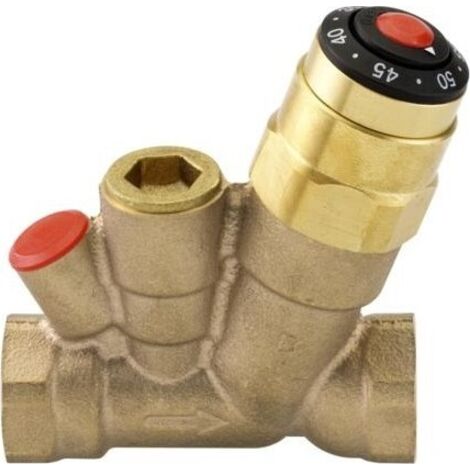 Danfoss – Vanne thermostatique d'équilibrage DN 20 – Filetage plomberie – Optimisation débit chauffage – 3Z0520